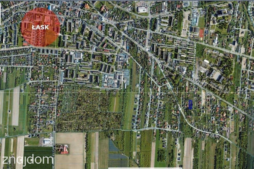 Działka 1387m² | WZ | 2 km od Łasku | cisza - zdjęcie 3