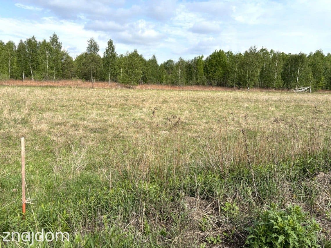 Działka z warunkami zabudowy – Pustelnik, 37 km od Warszawy
