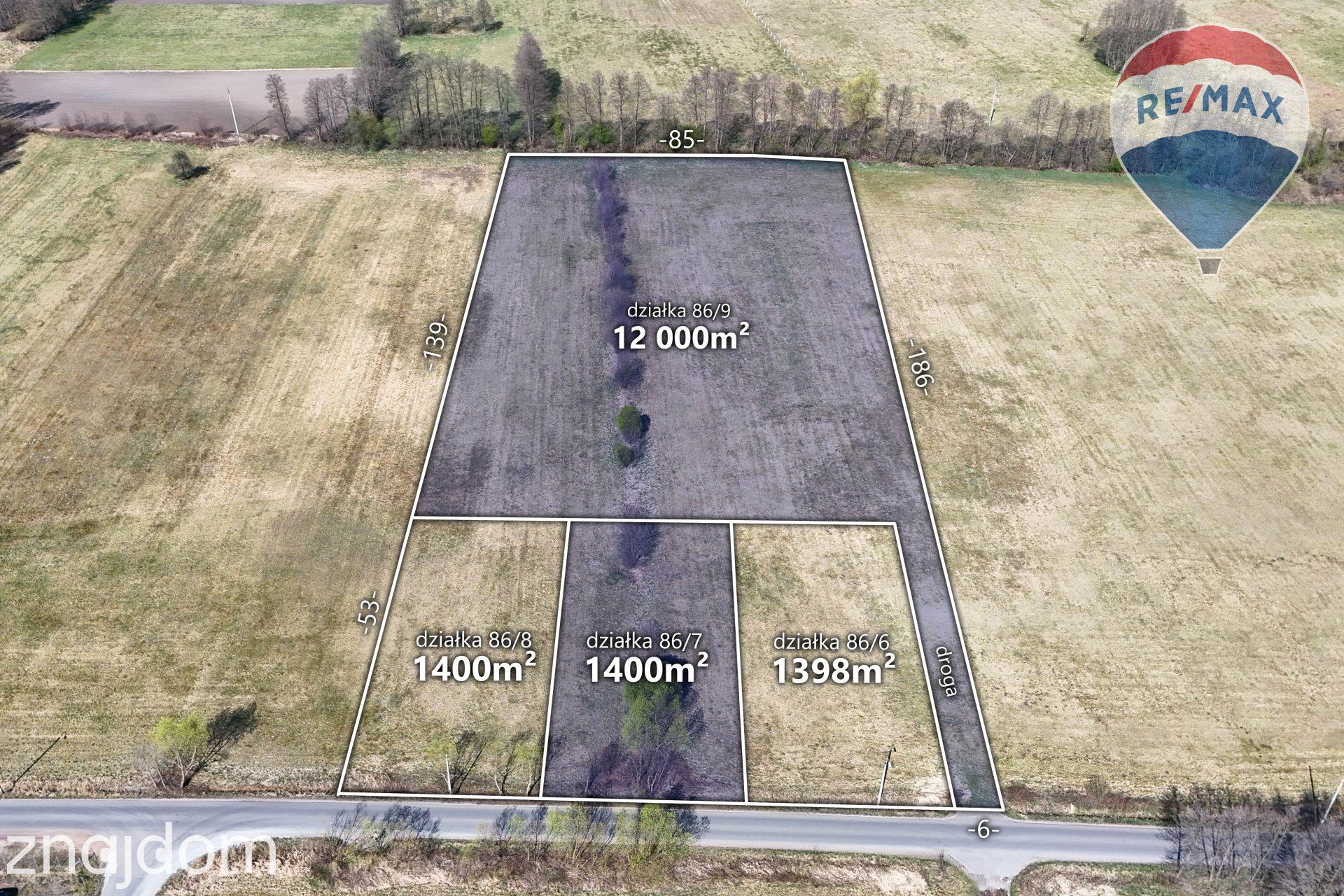 Działka 13 400 m2 z warunkami zabudowy - zdjęcie 4
