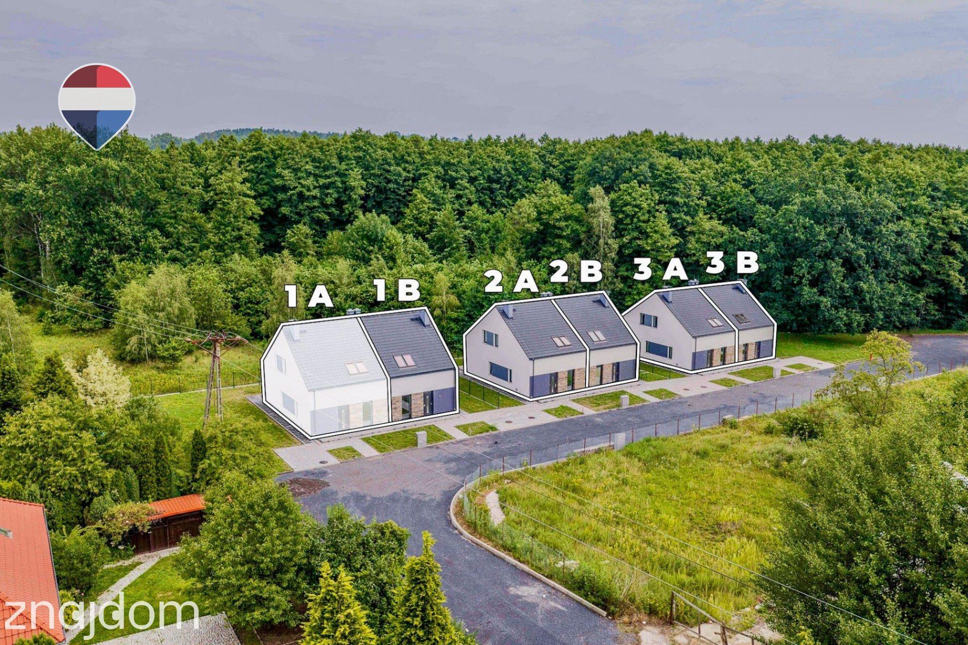 Na sprzedaż segmenty 109 m² w sąsiedztwie lasu