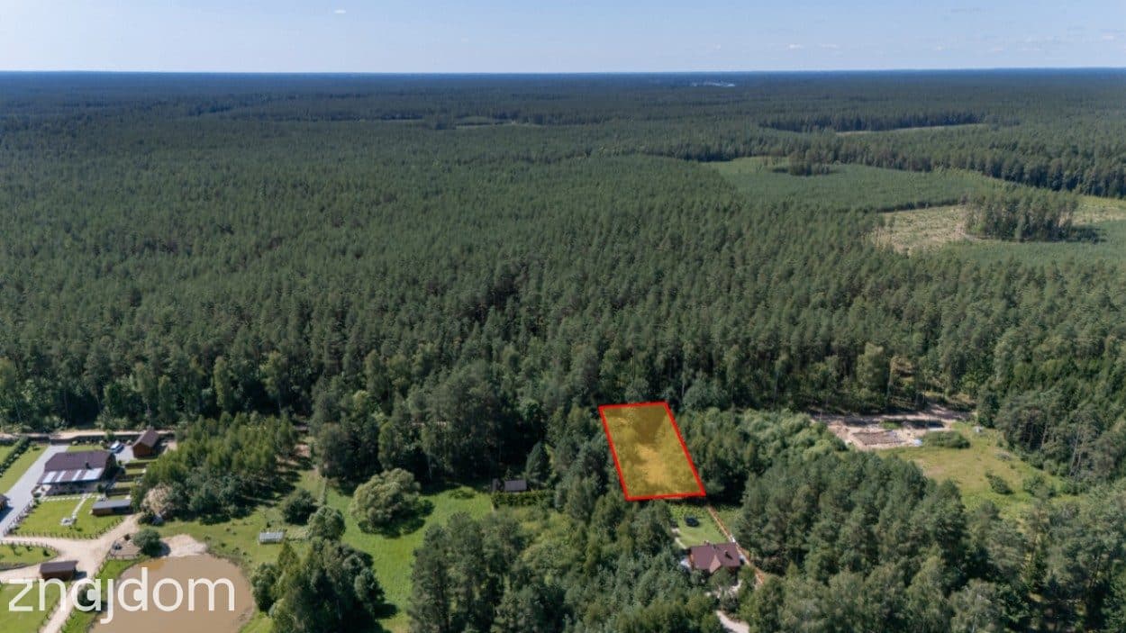 Działka budowlana 994 m² | Sucha Rzeczka | Jezioro Serwy | MPZP - zdjęcie 3