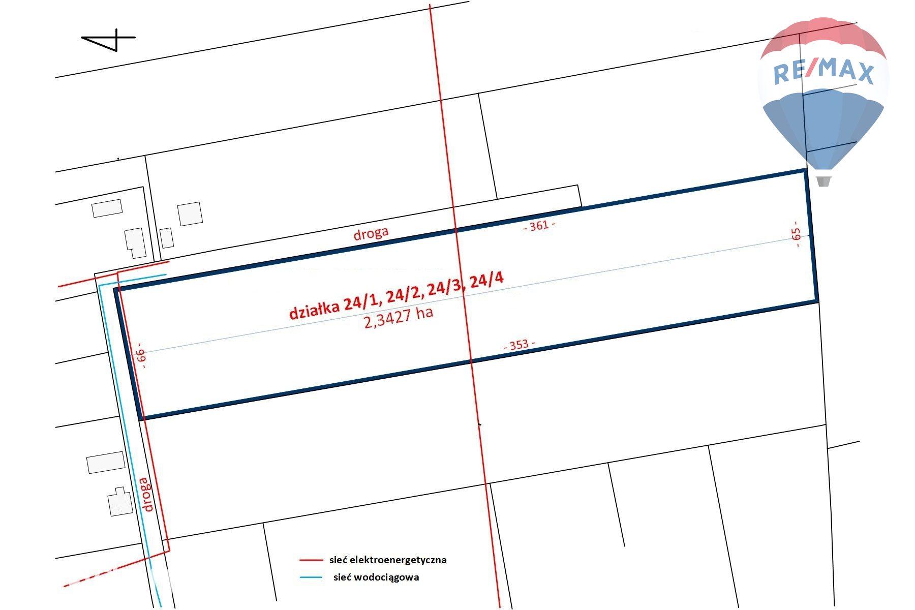 Grunt inwestycyjny 2,34 ha | 3 km od S8 | Grzmiąca - zdjęcie 2