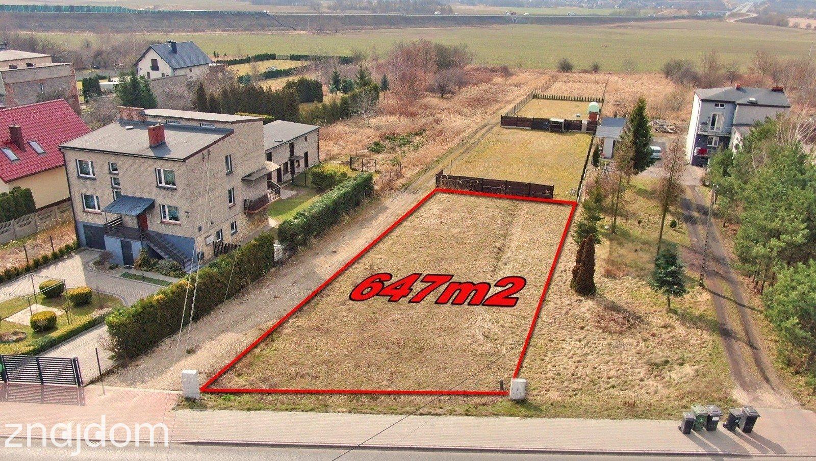 Działka budowlana z projektem domu – Dobieszowice - zdjęcie 3