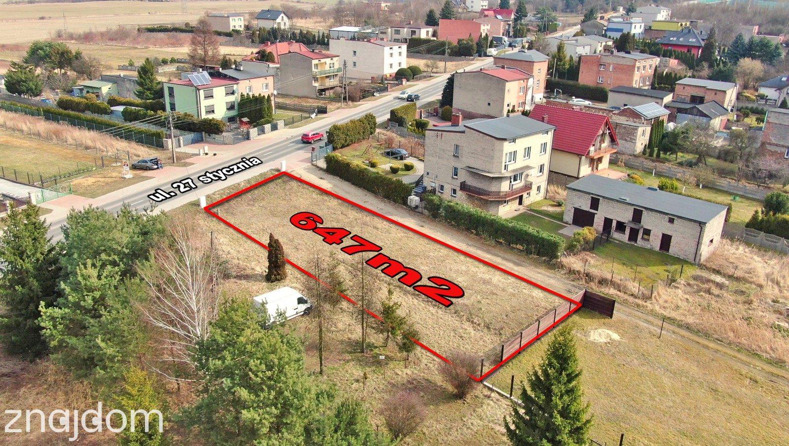 Działka budowlana z projektem domu – Dobieszowice - zdjęcie 4