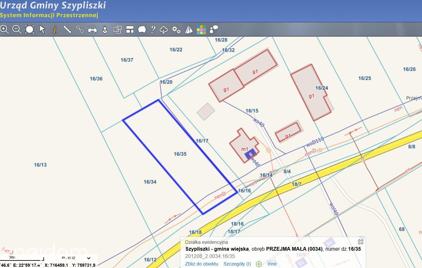 Twój dom nad Szelmentem Wlk, Działka 1218 m² - zdjęcie 11