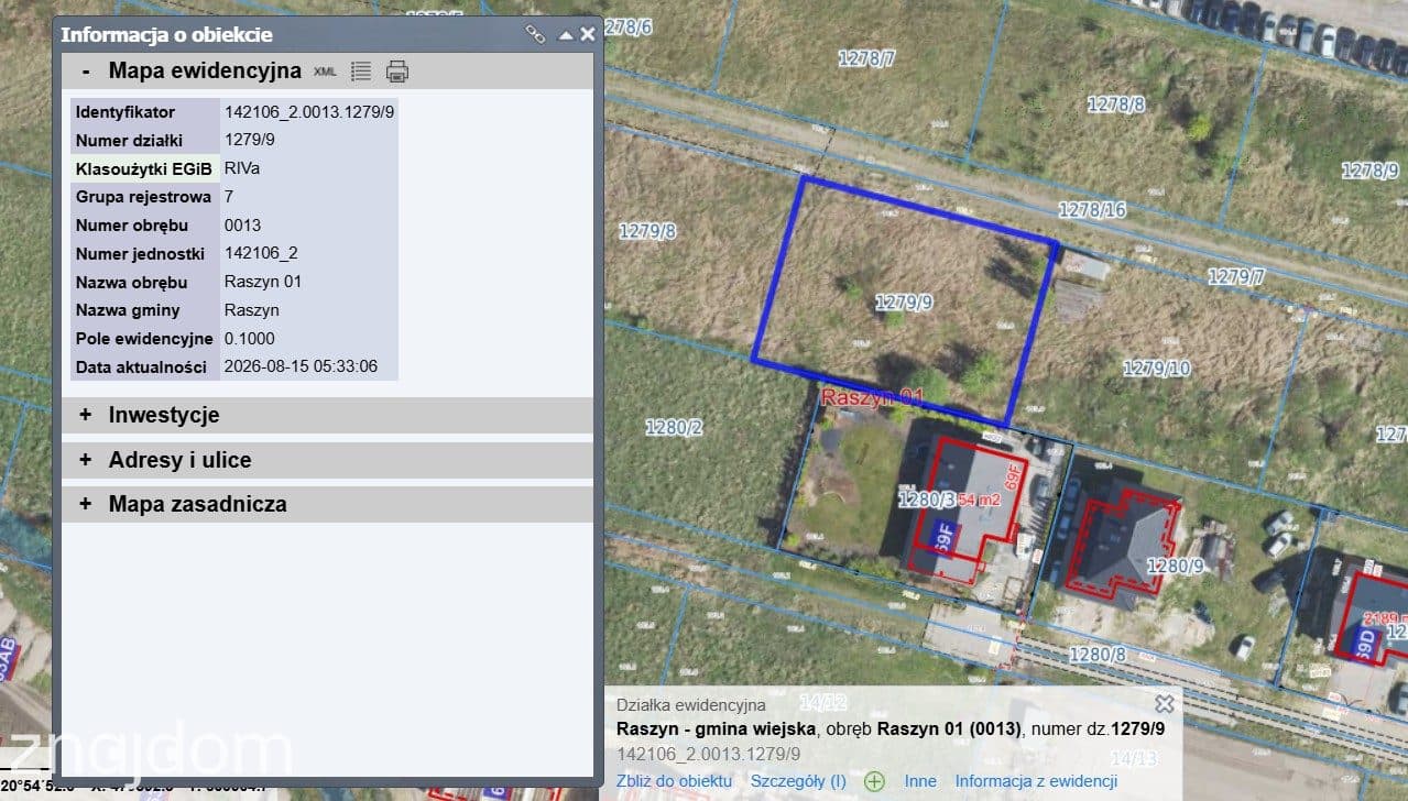 Działka 1000 m² w Raszynie - zdjęcie 11