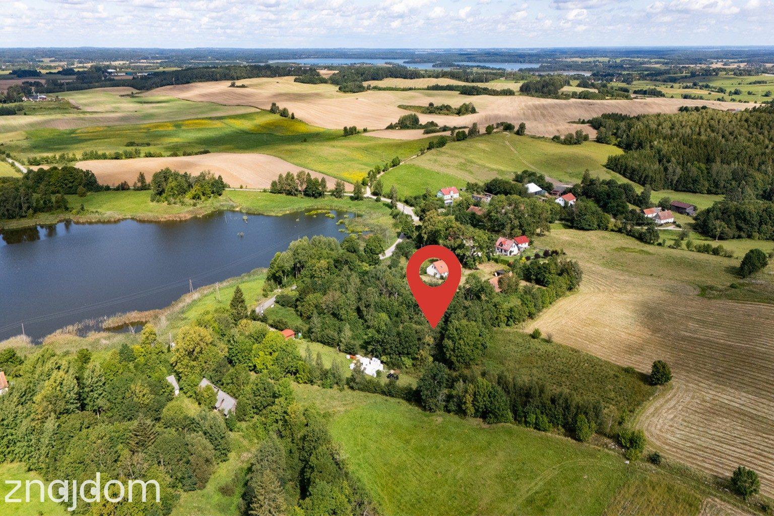 Działka inwestycyjna 1,07 ha w sąsiedztwie jeziora