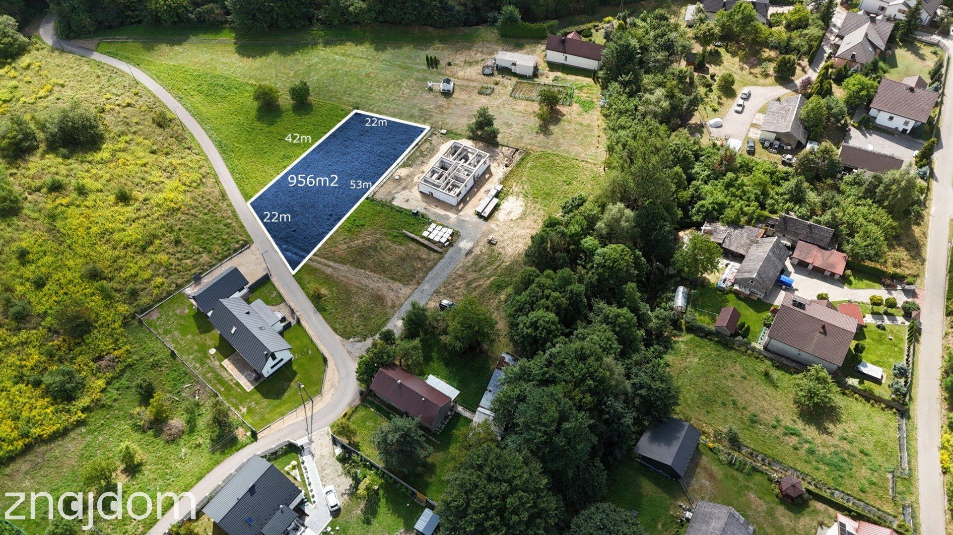 Działka Budowlana Ryczówek 956 m² MPZP