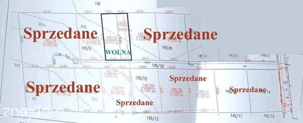 Ostatnia działka z wydanymi WZ, Kolonia Przeździatka - zdjęcie 5