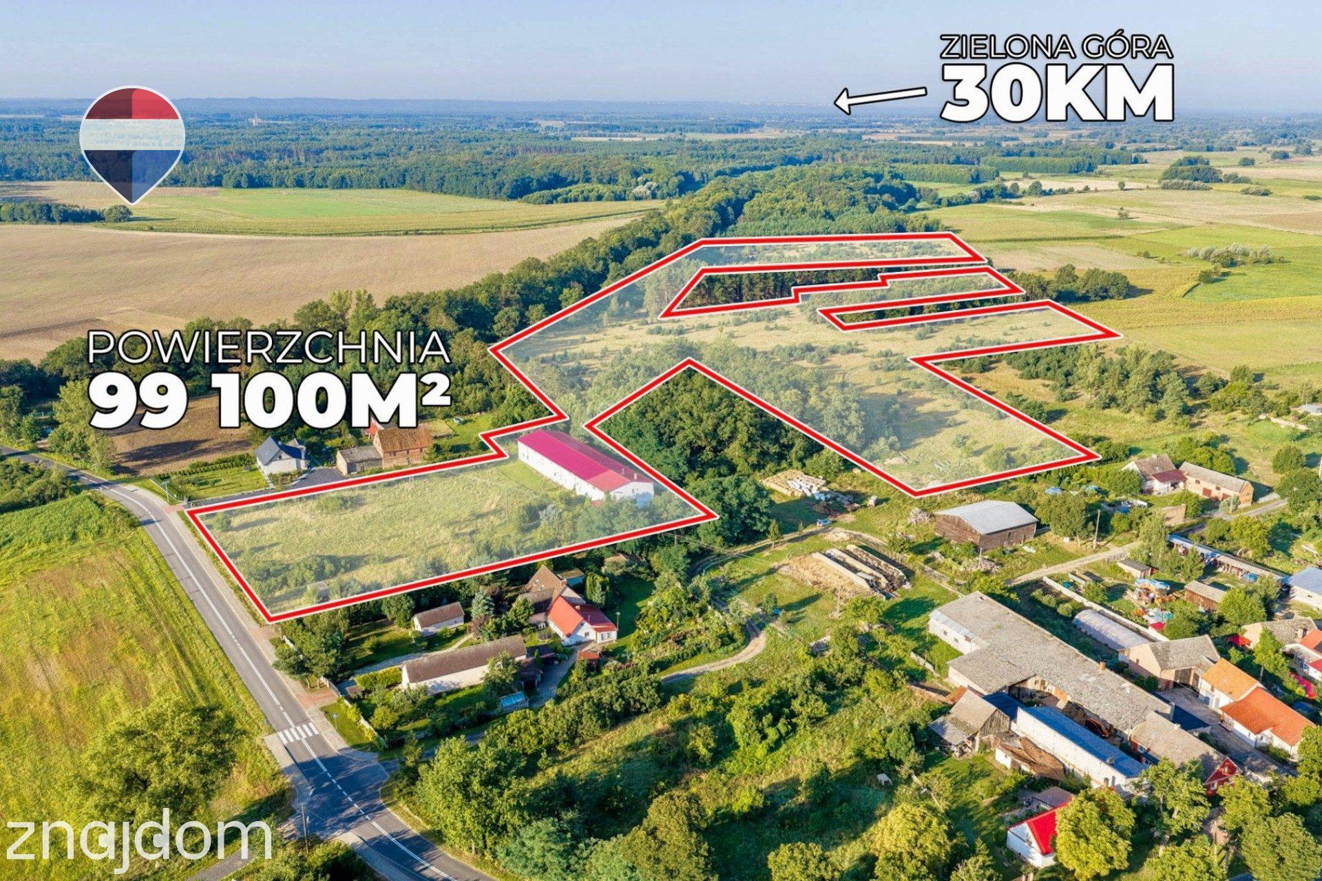 Działka 99.100 m² + budynek prod.-magazyn. + mieszkanie - zdjęcie 5