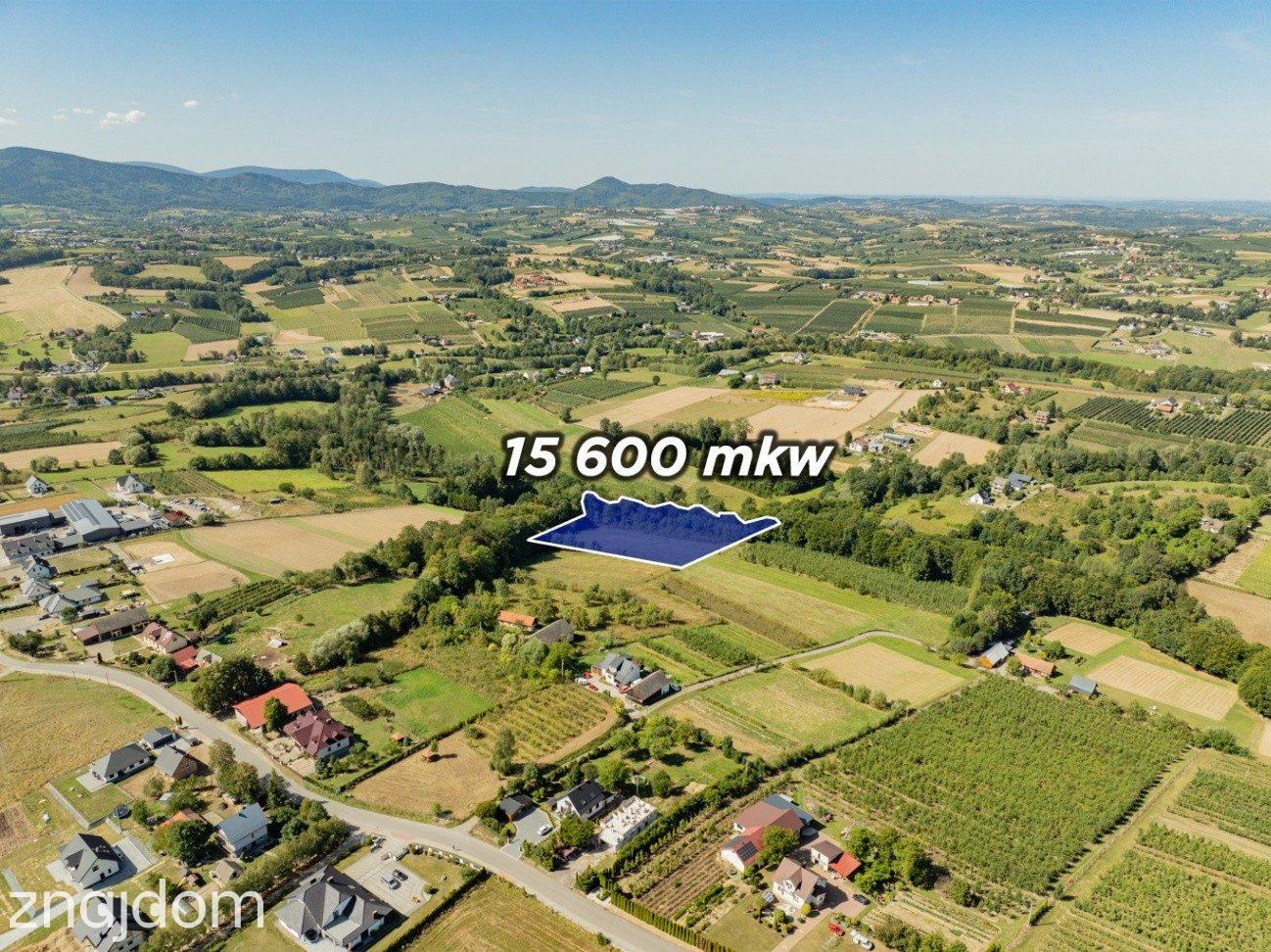 Działka rolno-leśna, 1,56 ha, Sadek, Jodłownik