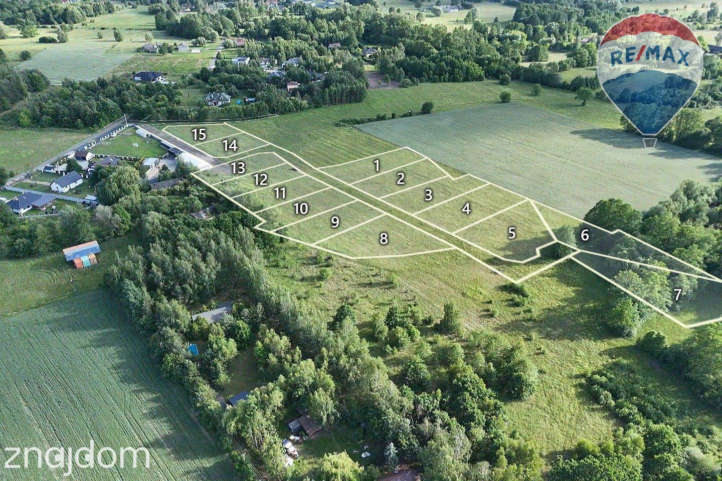 Inwestycja gruntowa 15 działek Budy Zosine 2,15 ha - zdjęcie 3