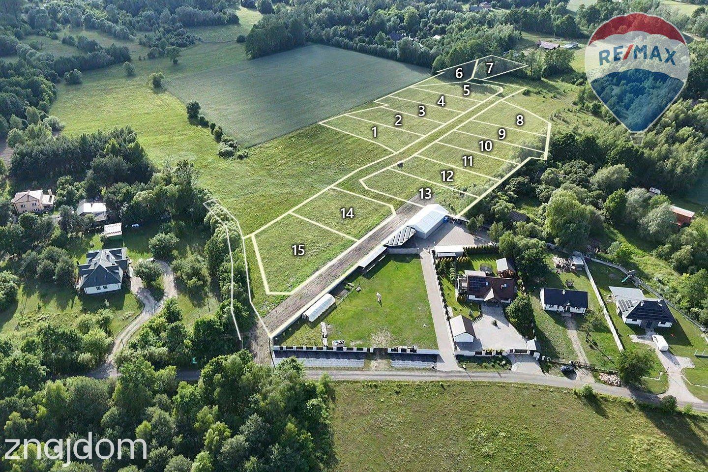 Inwestycja gruntowa 15 działek Budy Zosine 2,15 ha - zdjęcie 4