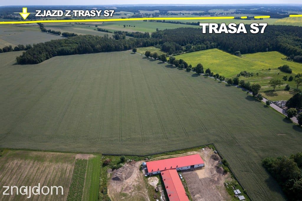 9,01 ha | MPZP: produkcja, logistyka | 1 km od S7 - zdjęcie 2