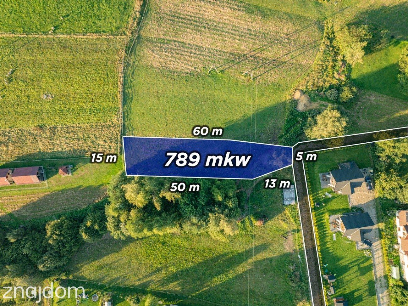 Działka budowlana kluszkowce | ul. zdrojowa | 787 m² | mpzp - zdjęcie 2