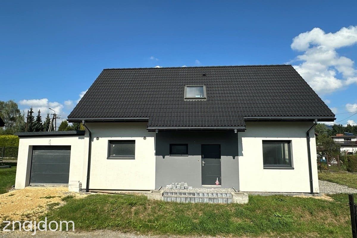 Nowy dom 132 m² widok na Skrzyczne garaż