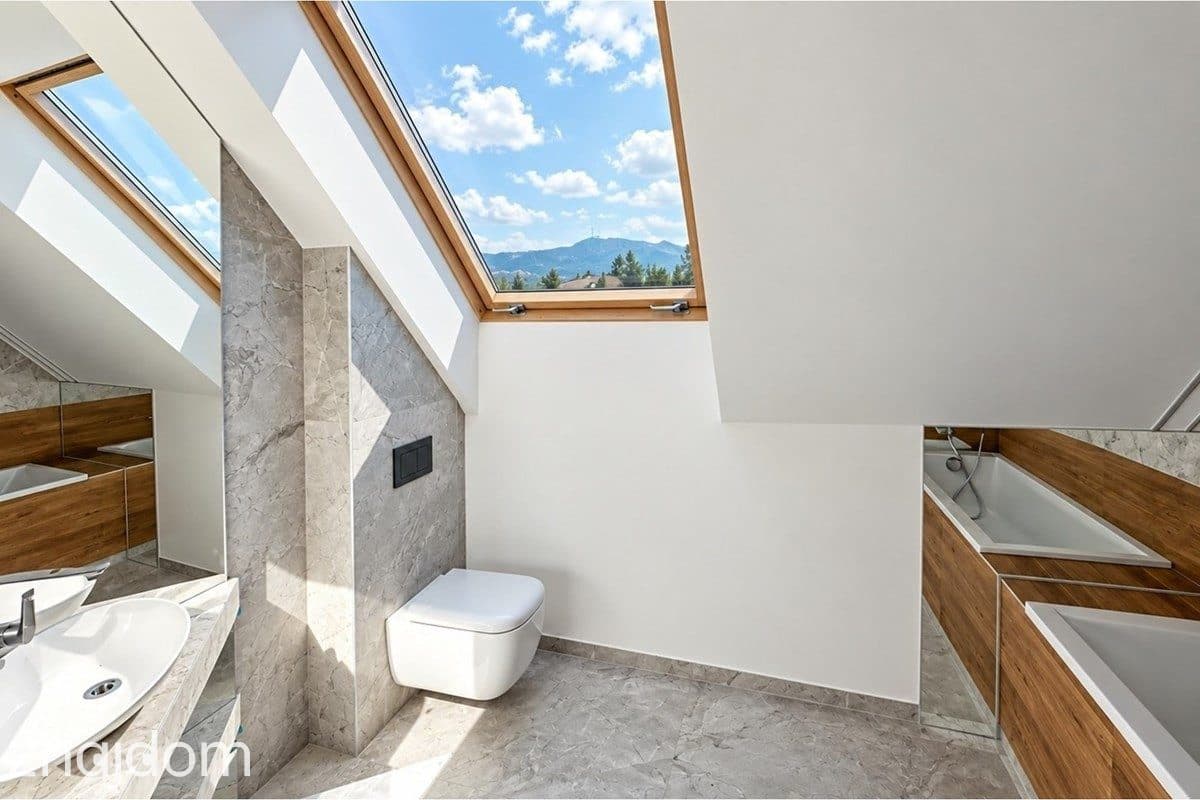 Nowy dom 132 m² widok na Skrzyczne garaż - zdjęcie 19