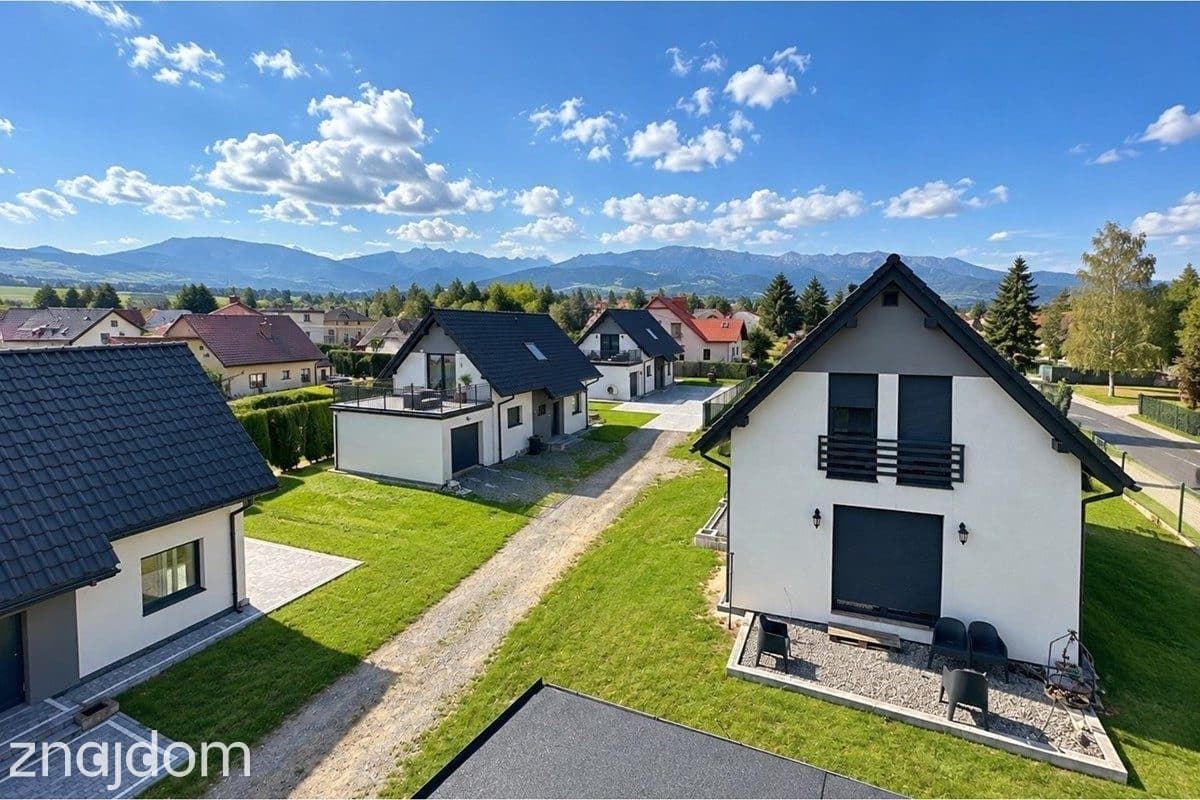 Nowy dom 132 m² widok na Skrzyczne garaż - zdjęcie 5