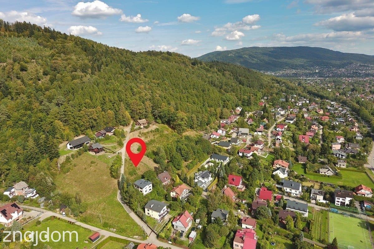 Widokowa działka budowlana 1127 m² | Bystra Śląska - zdjęcie 16