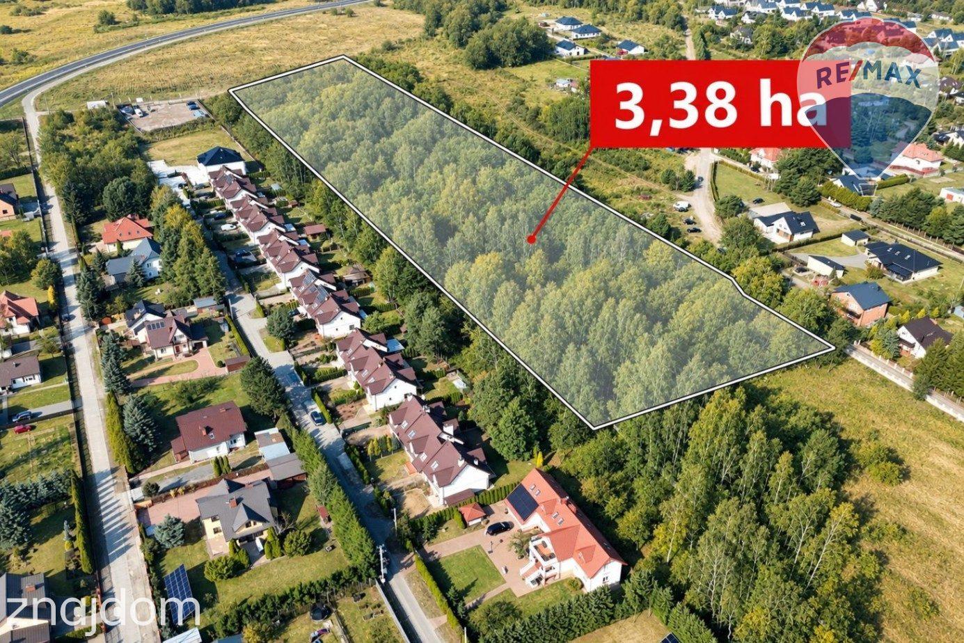 Grunty inwestycyjne 3,38 ha Kozery | Grodzisk Maz.