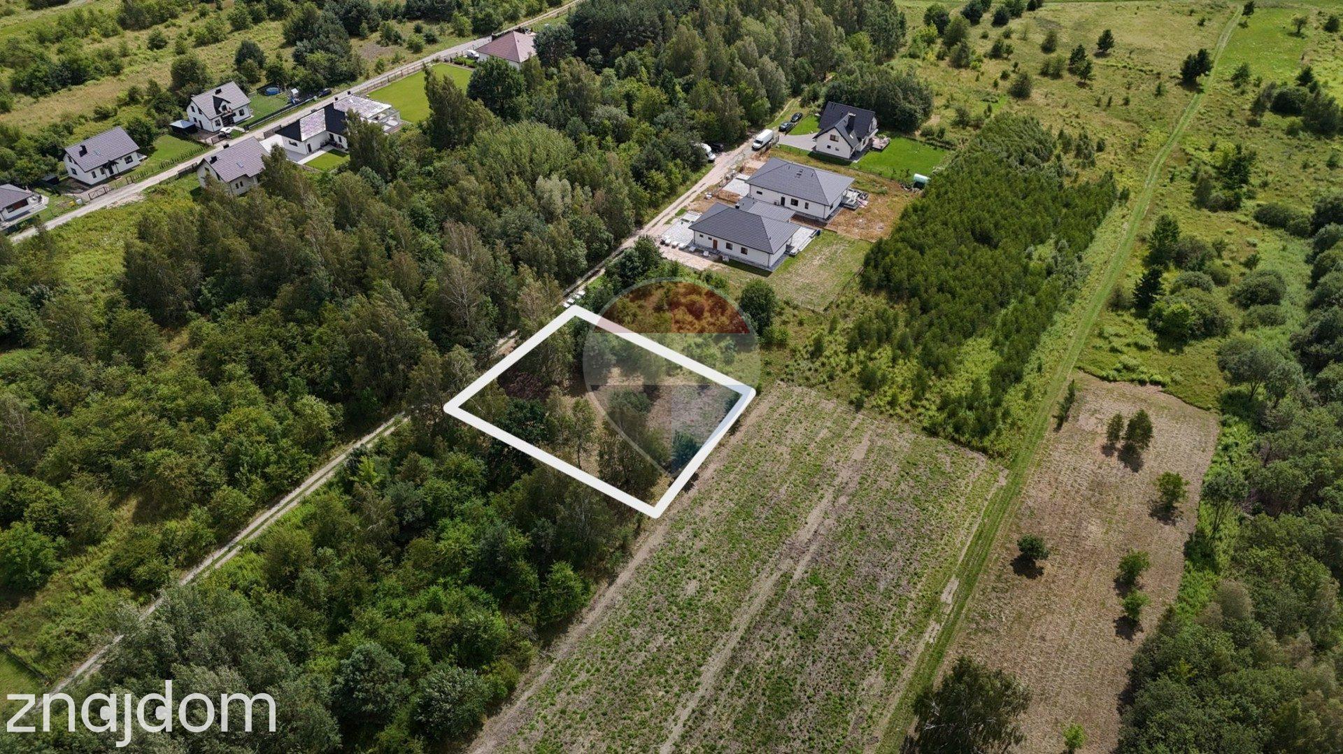 Działka z potencjałem budowlanym 1426 m² - Bielicha k. Radomia - zdjęcie 12