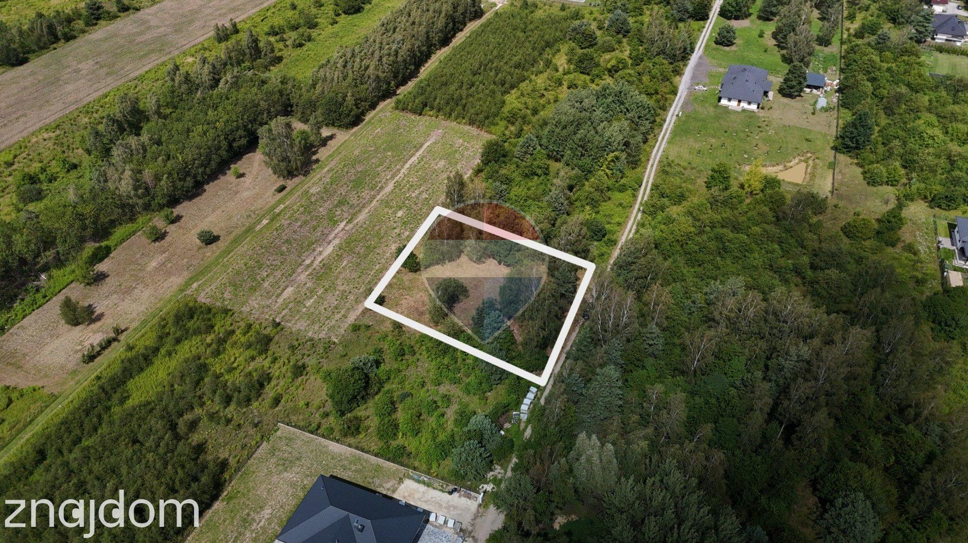 Działka z potencjałem budowlanym 1426 m² - Bielicha k. Radomia - zdjęcie 7
