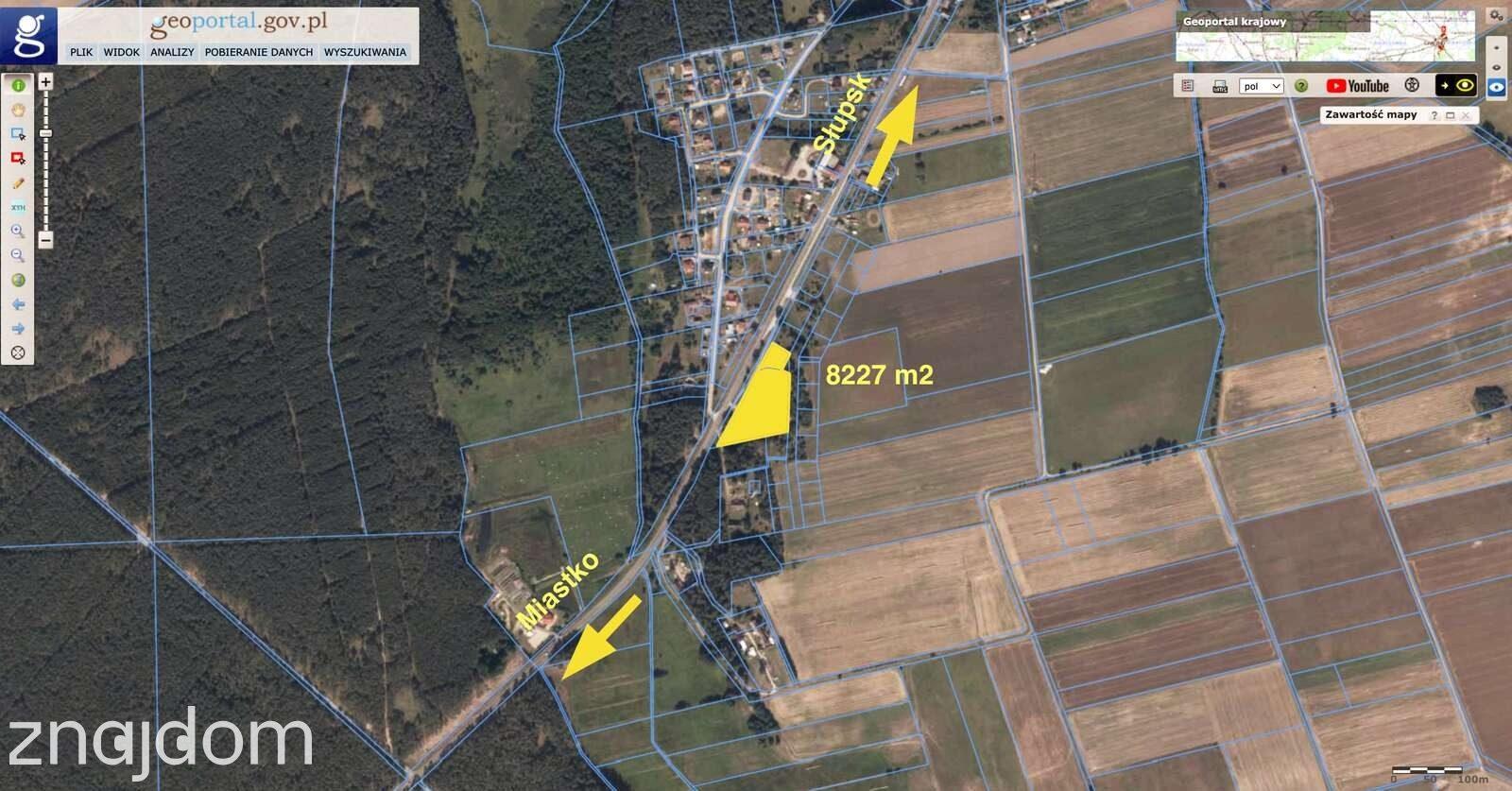 Działka inwestycyjna przy drodze DK-21. - zdjęcie 13