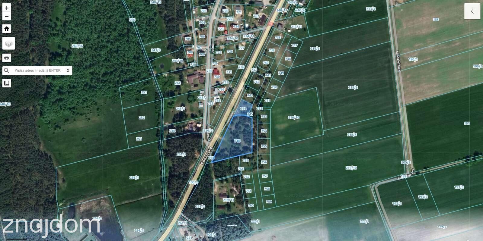 Działka inwestycyjna przy drodze DK-21. - zdjęcie 14