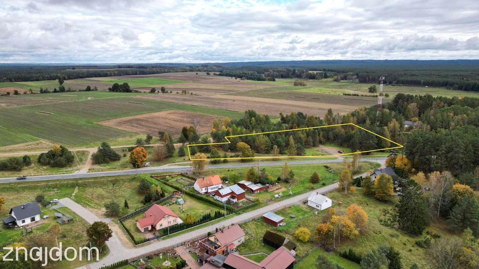 Działka inwestycyjna przy drodze DK-21. - zdjęcie 3