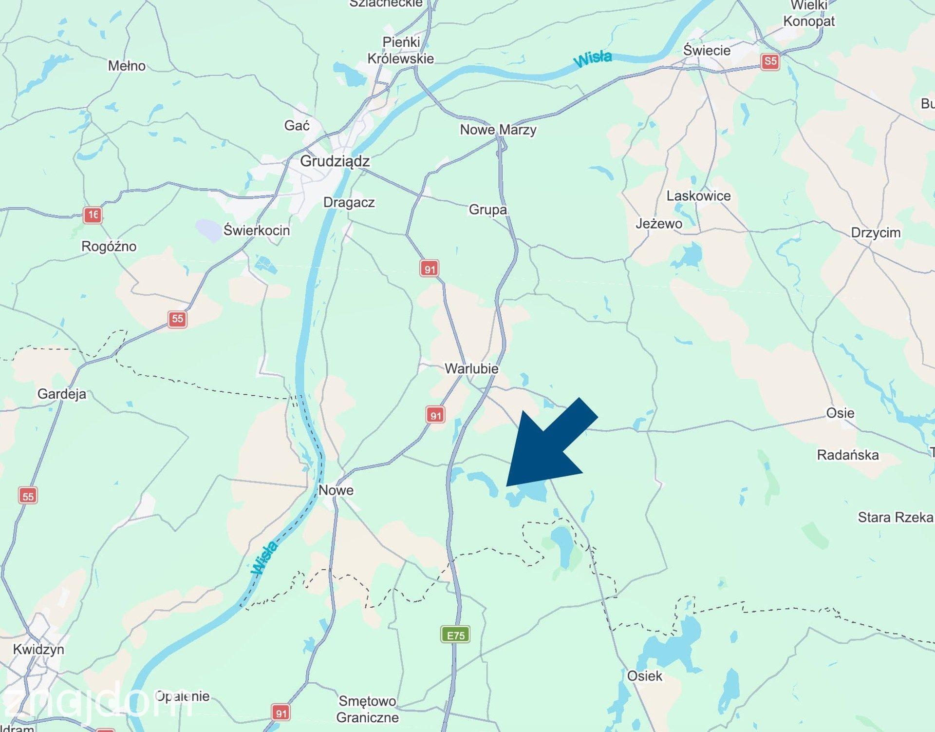 Działka rekreacyjna z domkiem nad jeziorem. - zdjęcie 15