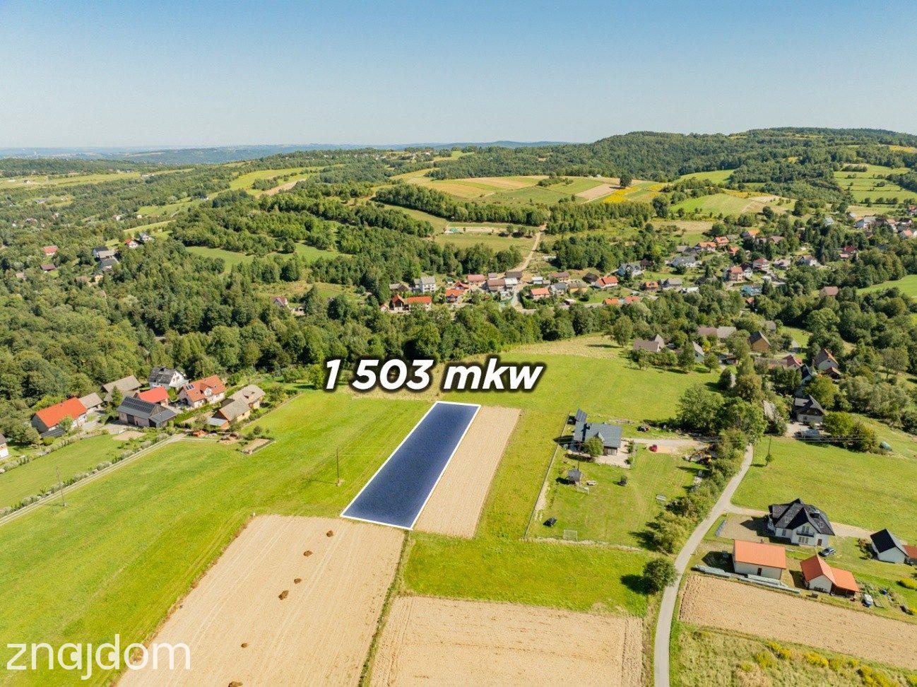 Działka budowlana | 1 503 m² | MPZP MN