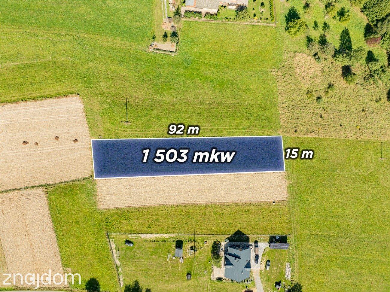Działka budowlana | 1 503 m² | MPZP MN - zdjęcie 2