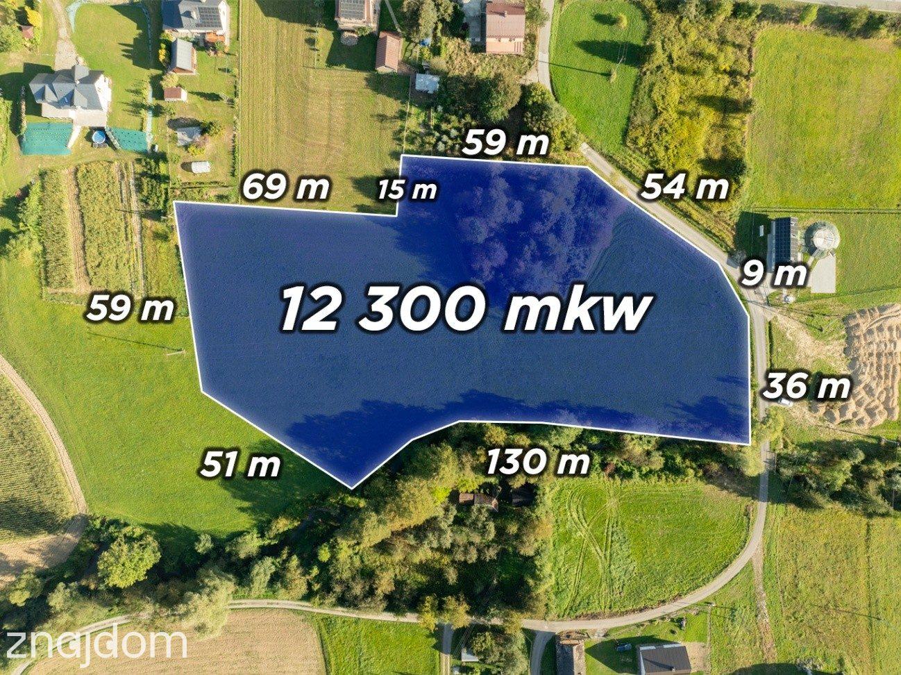 Działka budowlano-rolna 1,23 ha | 30,35 ar UM