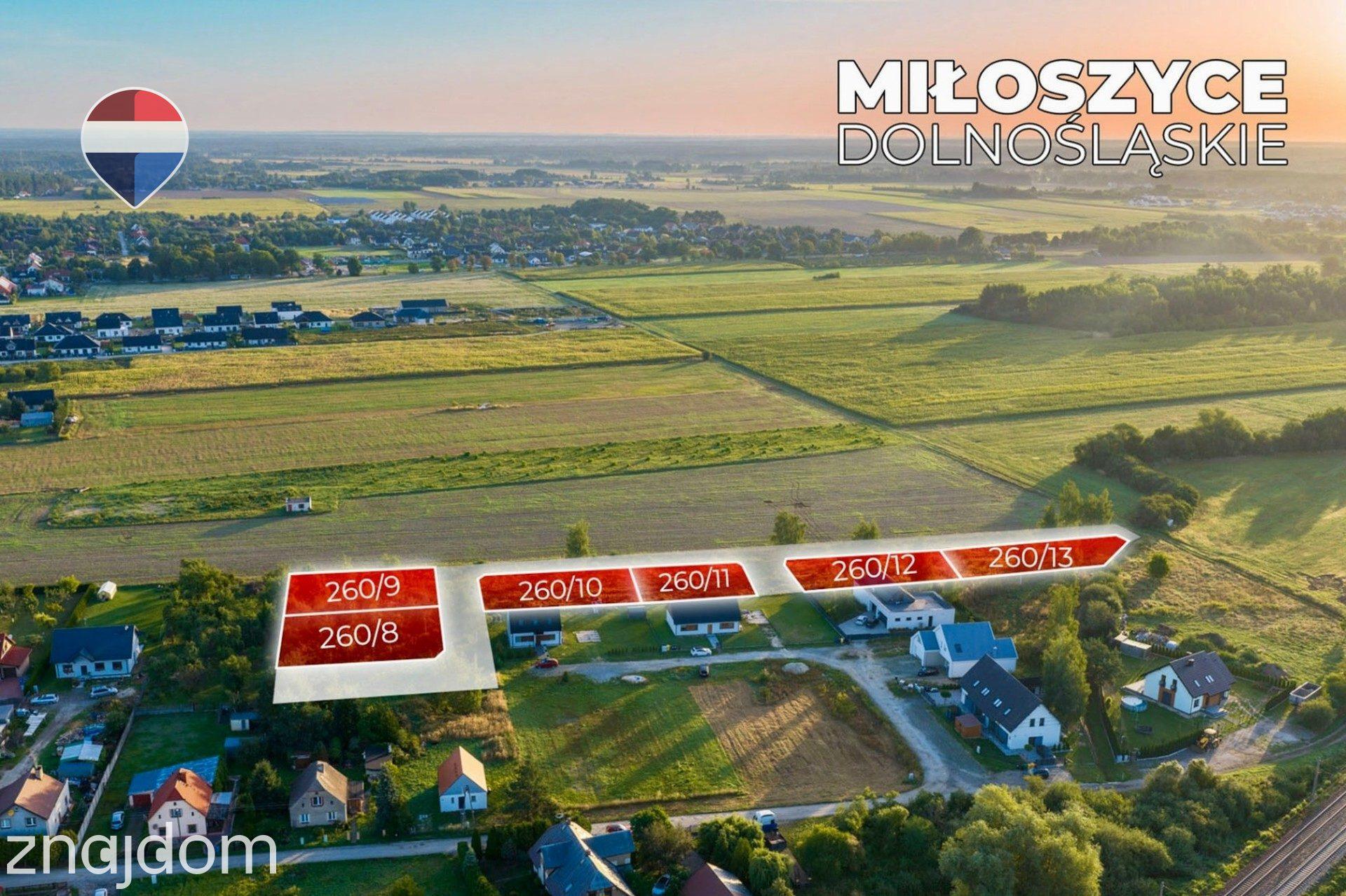 Na sprzedaż działki budowlane z MPZP, 13 km od Wrocławia