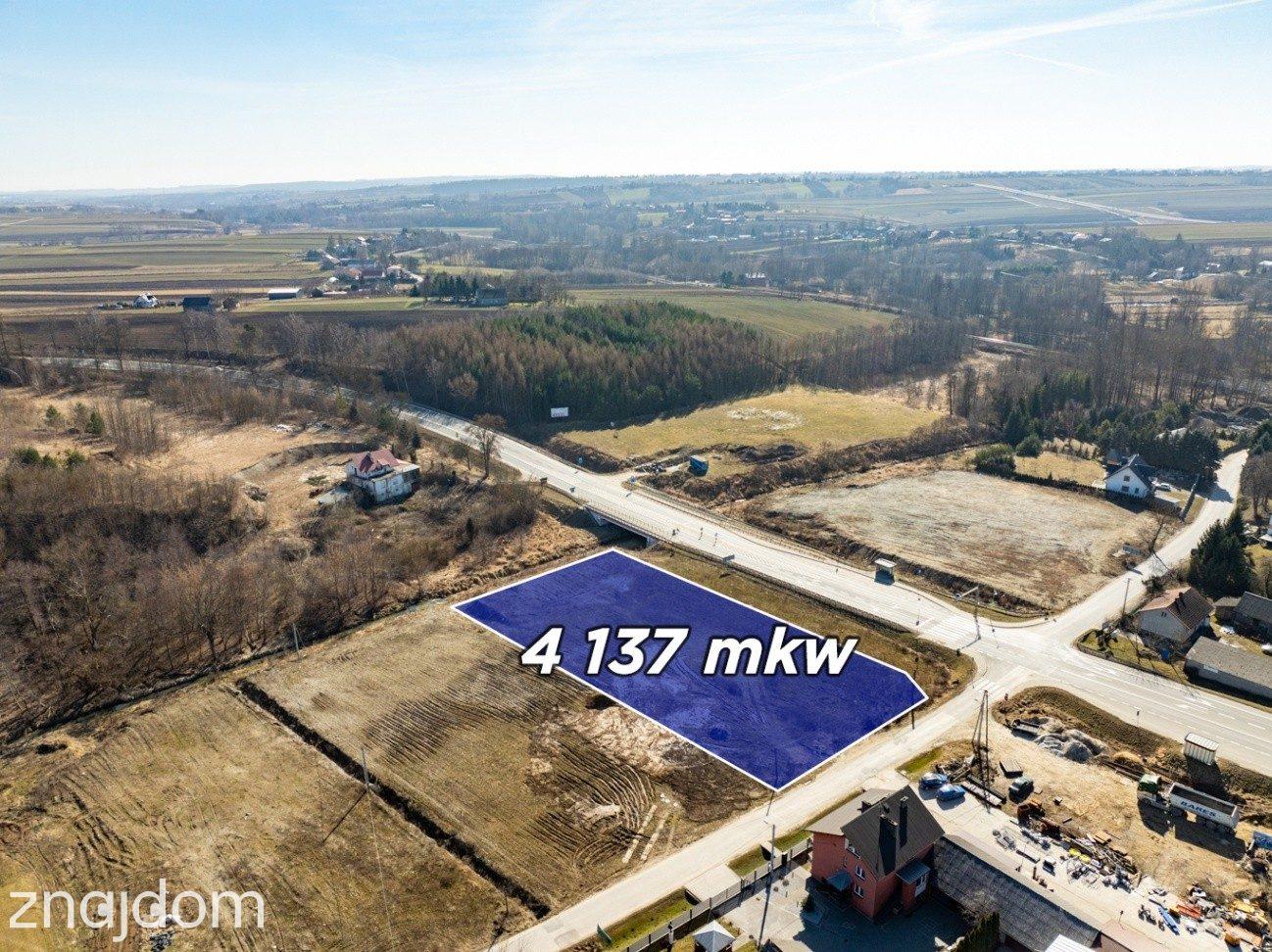 Działka usługowa z WZ przy DK 87 | 2 km od S7 - zdjęcie 11