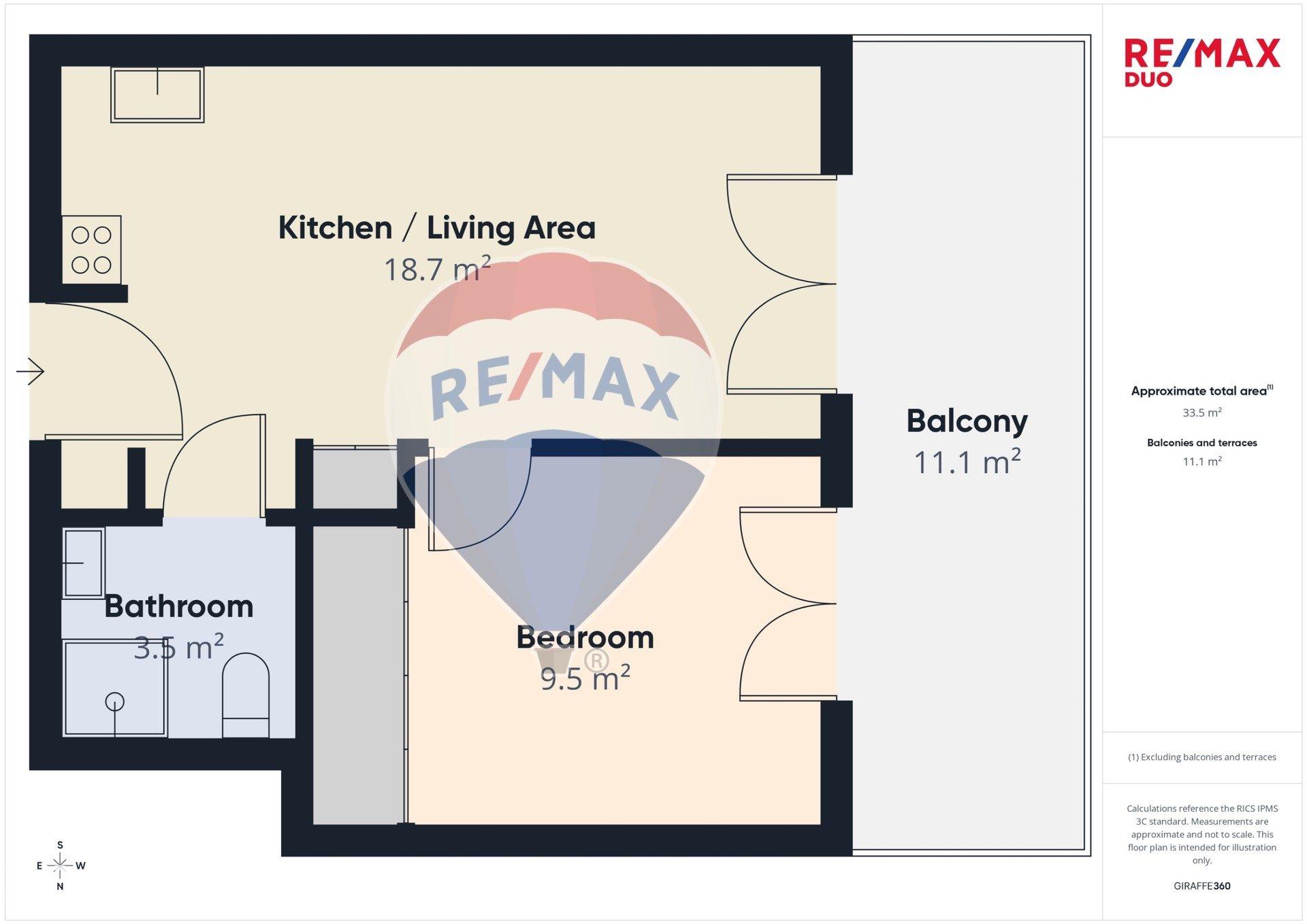 Apartament w Zakopanem z Tarasem 33,96 m² - zdjęcie 19