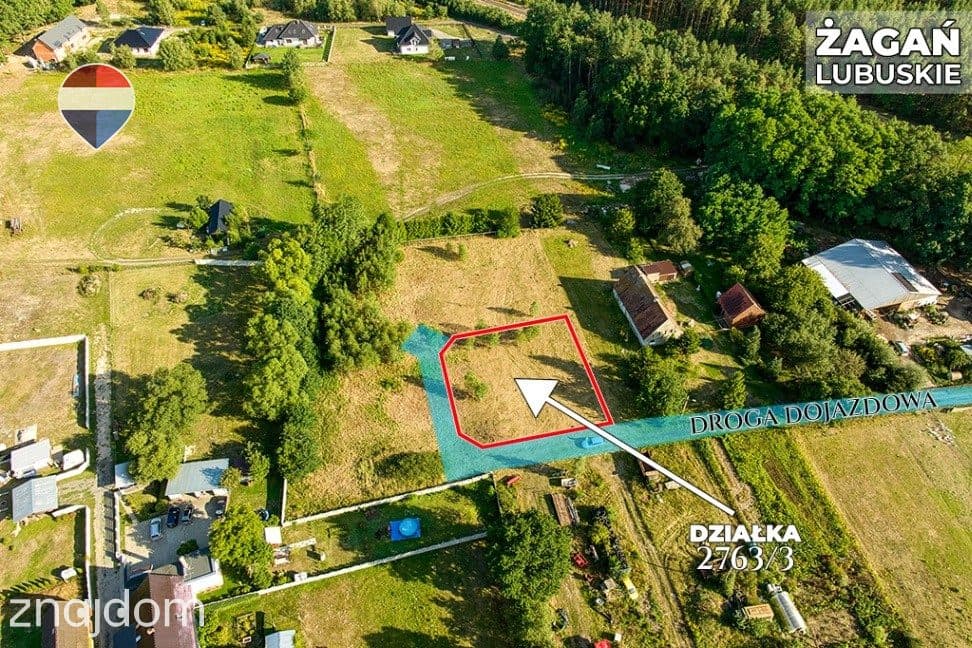 Na sprzedaż działka 1.065 m² / Oś. Moczyń, Żagań - zdjęcie 11