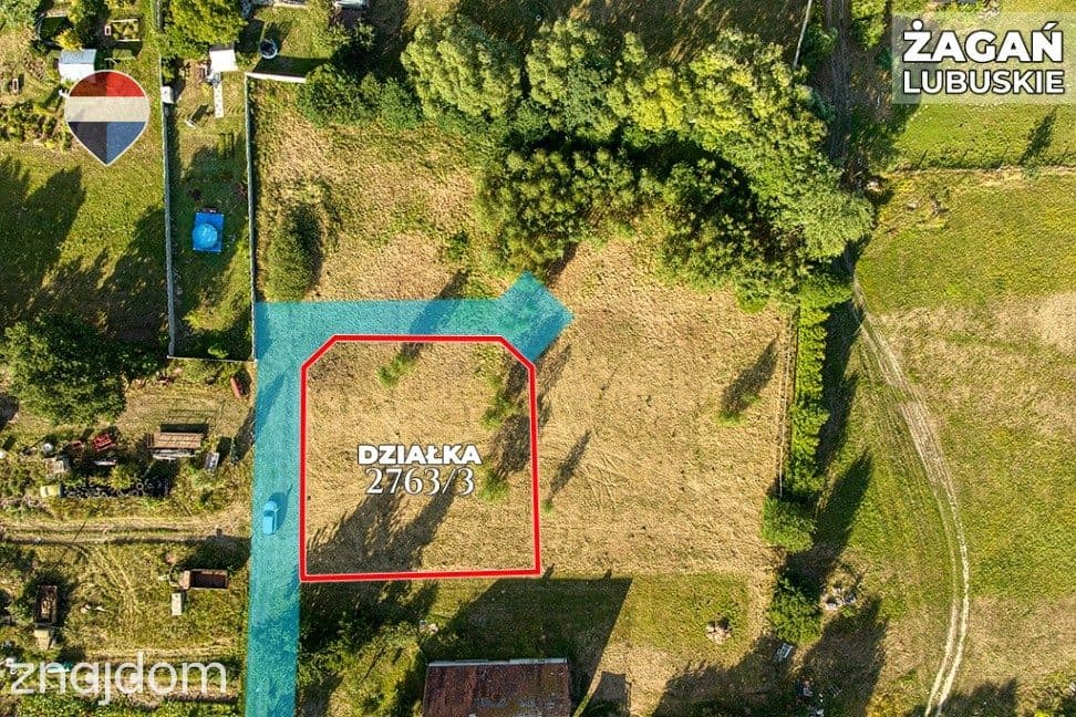Na sprzedaż działka 1.065 m² / Oś. Moczyń, Żagań - zdjęcie 12