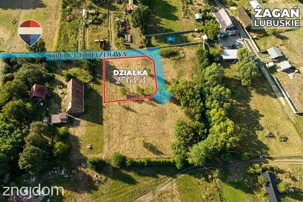 Na sprzedaż działka 1.065 m² / Oś. Moczyń, Żagań - zdjęcie 4