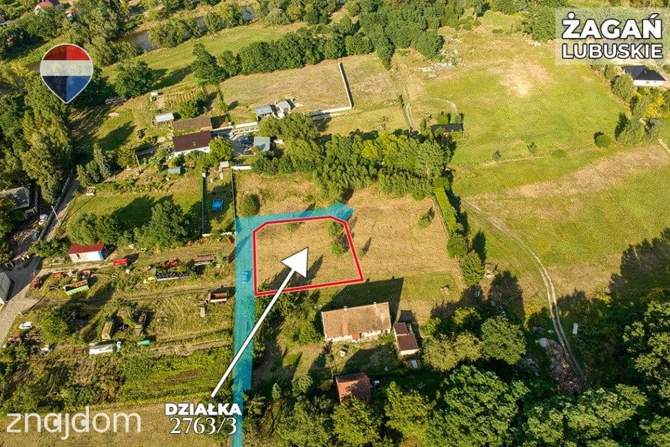 Na sprzedaż działka 1.065 m² / Oś. Moczyń, Żagań - zdjęcie 8