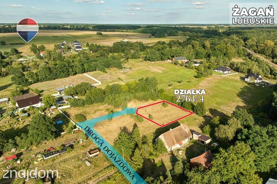 Na sprzedaż działka 1.201 m² / Oś. Moczyń, Żagań - zdjęcie 10