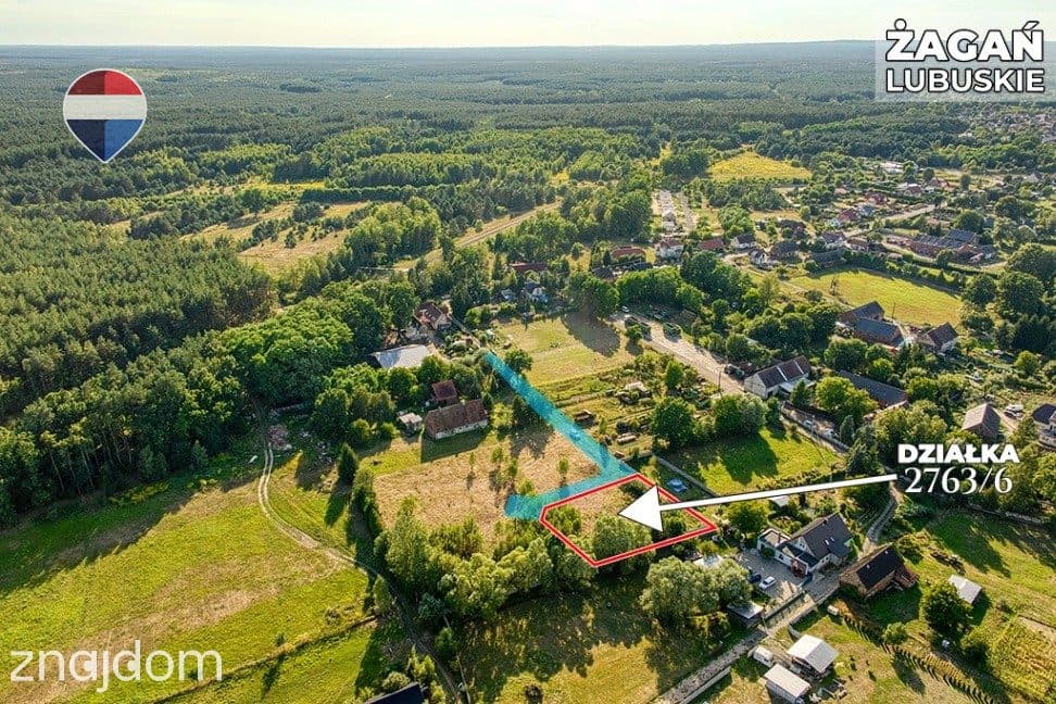 Na sprzedaż działka 1.135 m² /Oś. Moczyń, Żagań