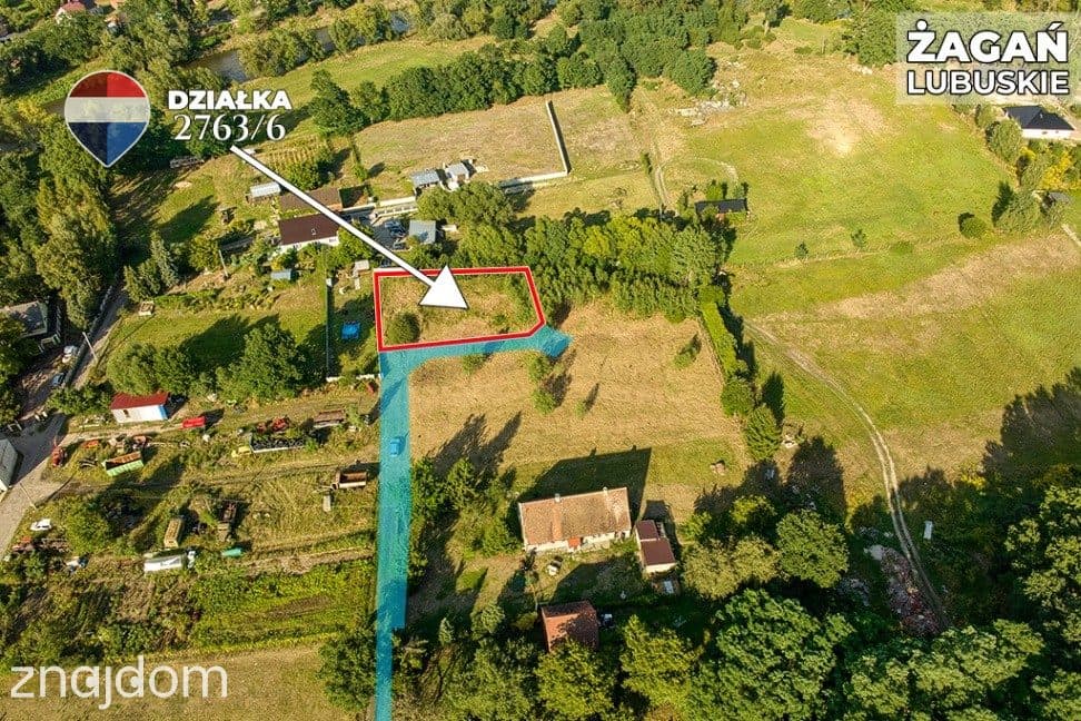 Na sprzedaż działka 1.135 m² /Oś. Moczyń, Żagań - zdjęcie 10