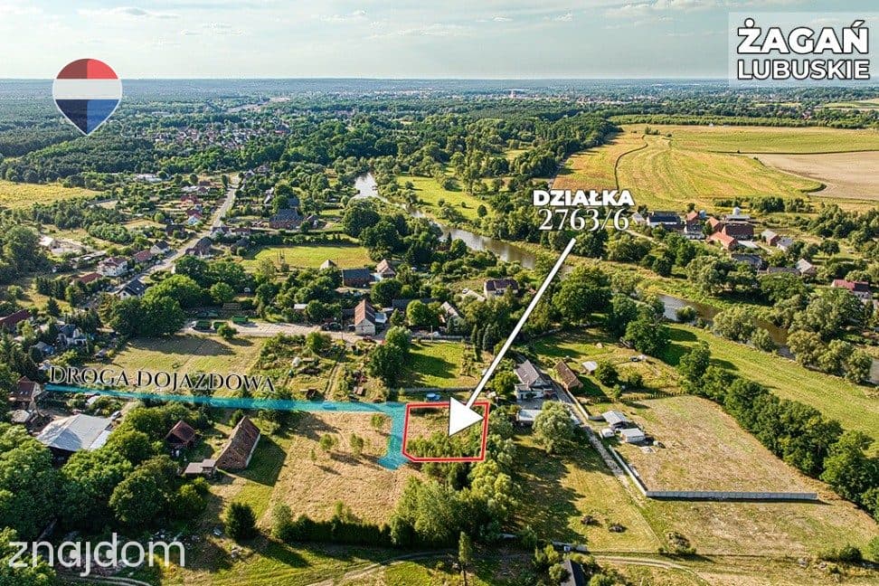 Na sprzedaż działka 1.135 m² /Oś. Moczyń, Żagań - zdjęcie 3