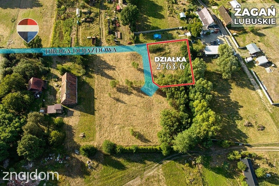 Na sprzedaż działka 1.135 m² /Oś. Moczyń, Żagań - zdjęcie 5