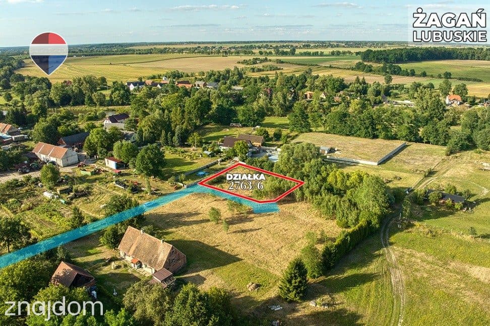 Na sprzedaż działka 1.135 m² /Oś. Moczyń, Żagań - zdjęcie 6
