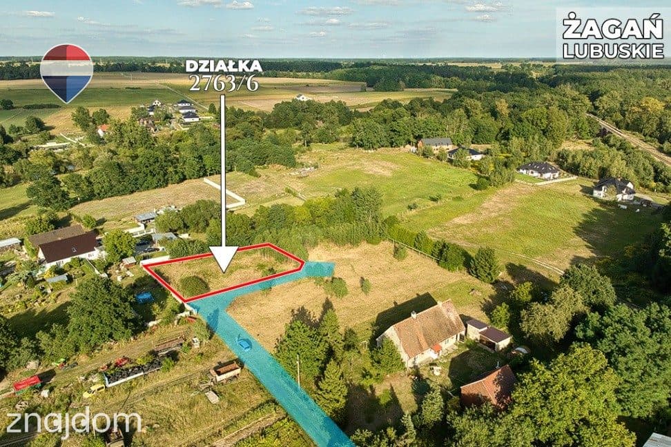 Na sprzedaż działka 1.135 m² /Oś. Moczyń, Żagań - zdjęcie 7