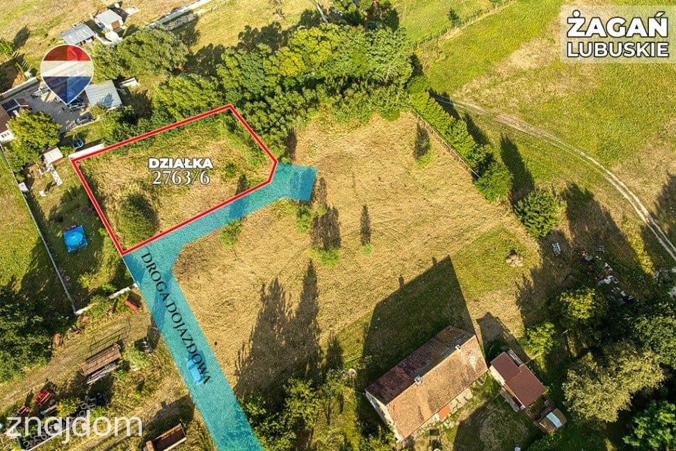 Na sprzedaż działka 1.135 m² /Oś. Moczyń, Żagań - zdjęcie 8