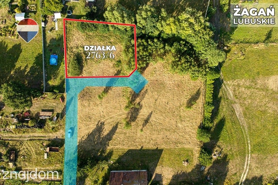 Na sprzedaż działka 1.135 m² /Oś. Moczyń, Żagań - zdjęcie 9