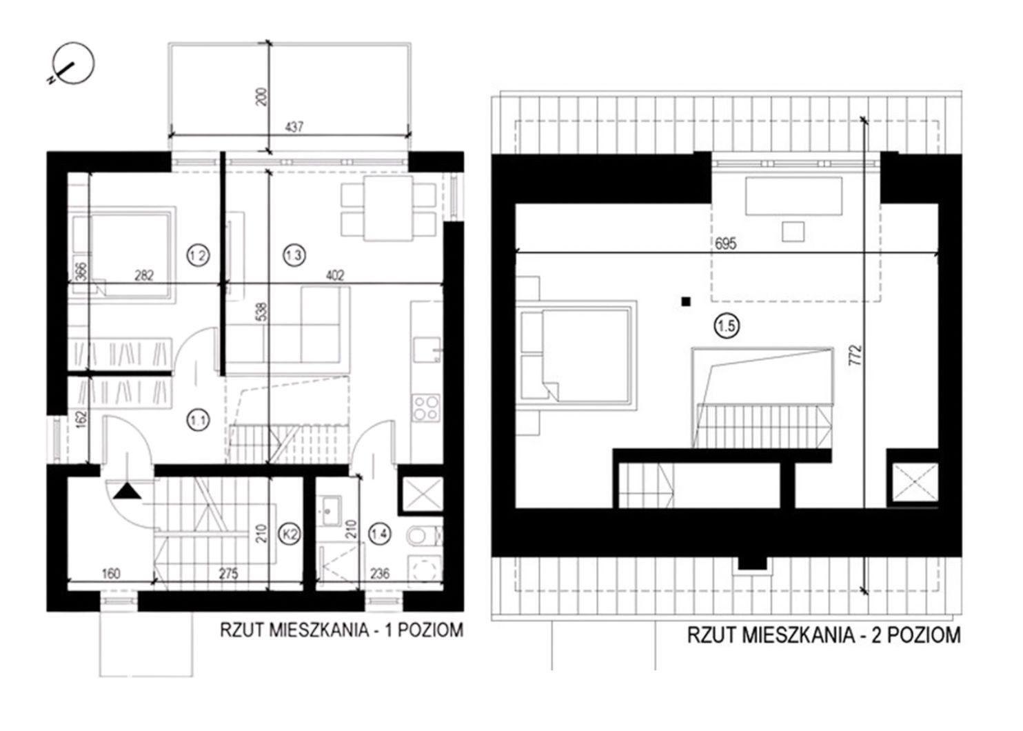 2-poziomowy apartament, widok na góry | Ustroń - zdjęcie 20